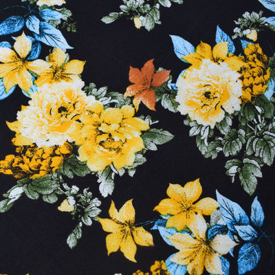 通気性のChildren Dress Sustainable Viscose Challis女性生地
