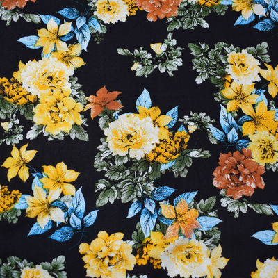 通気性のChildren Dress Sustainable Viscose Challis女性生地