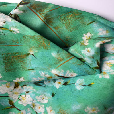 衣服のための生地を印刷するラミーの麻ポリエステルLycraの昇華
