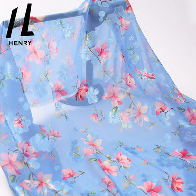 ポリエステル生地を印刷する流行の軽くて柔らかい服の生地パターン デジタル