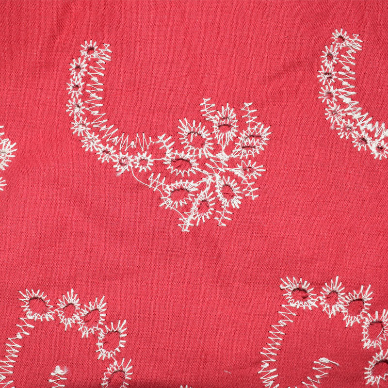 柔らかさのフォーマルな制服の刺繍された無地の綿織物の衣服の織物